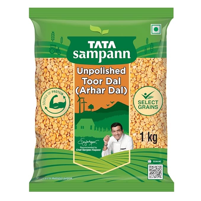 Tata Sampann Toor Dal 1kg